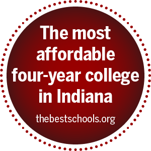 "The most affordable four-year college in Indiana" — title conferred on IU by thebestschools.org
